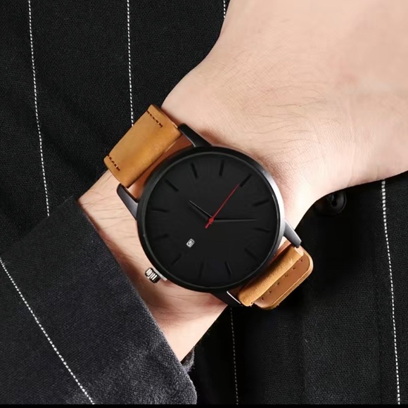 Classic Business Style Men's Casual Quartz Watch - Picture 5 of 6